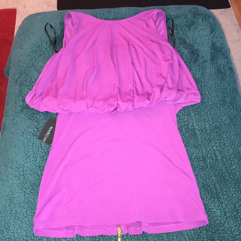 Magenta Lust Marciano dress NWT